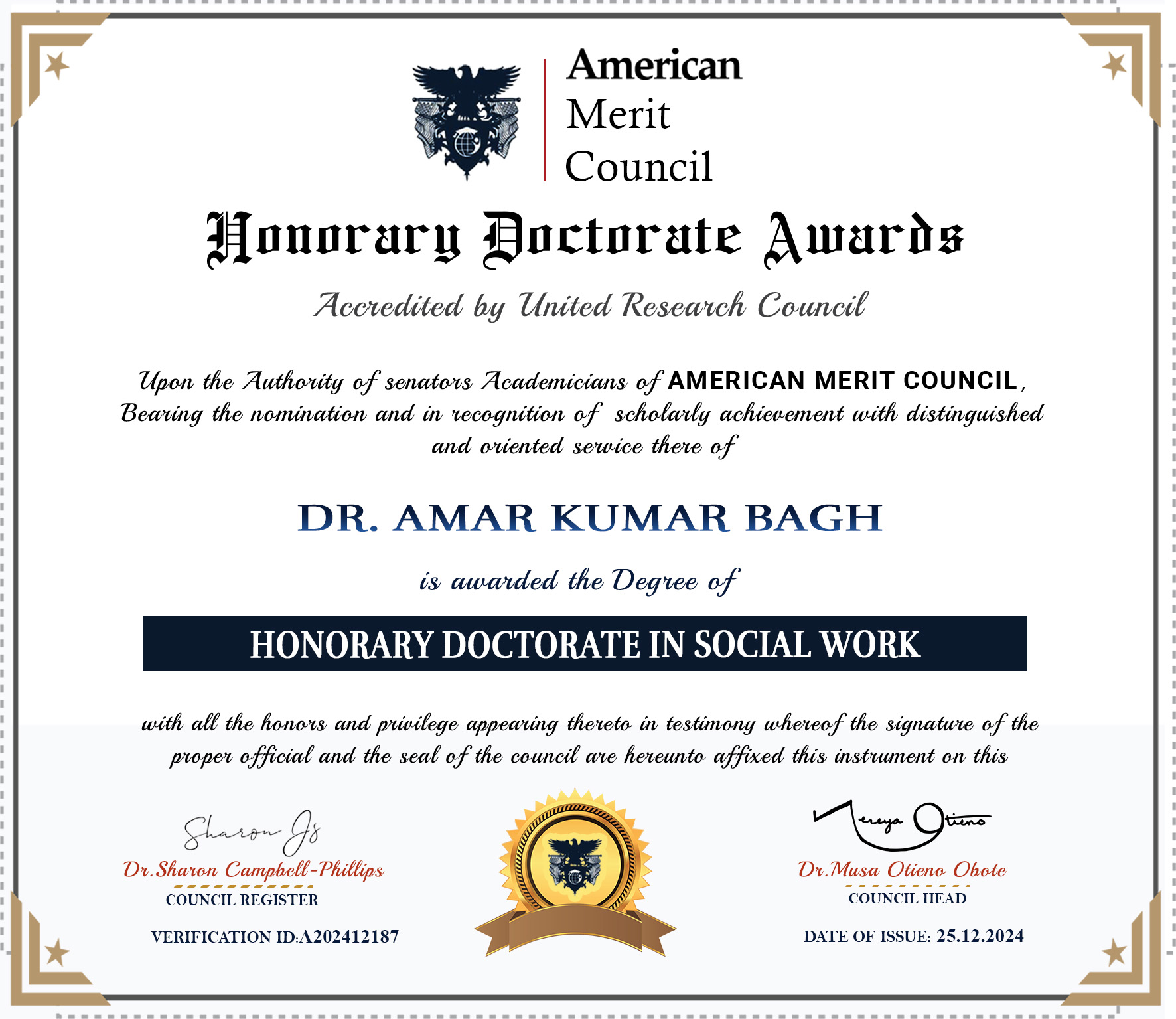 Old certificates